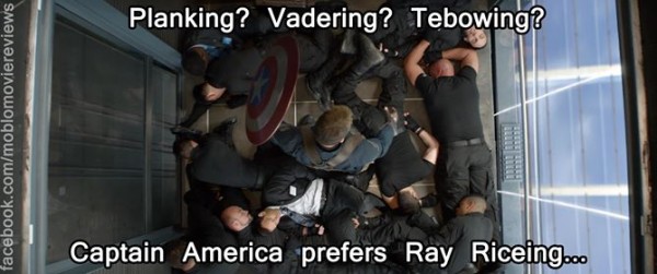 Captain America does it too