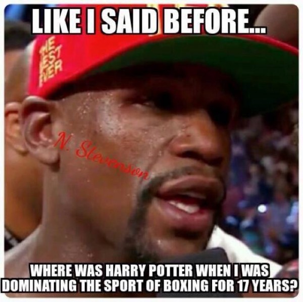24 Best Memes of Floyd Mayweather & Manny Pacquiao Hating Each Other