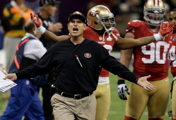 Are you not entertained Harbaugh
