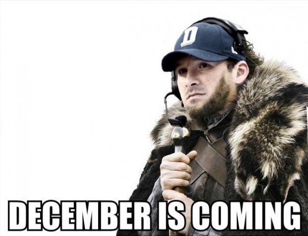 December is coming