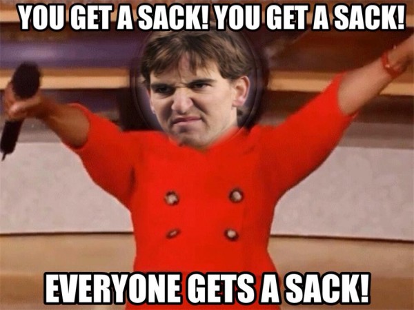 Everyone gets a sack
