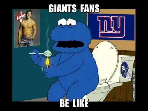 Giants fans be like