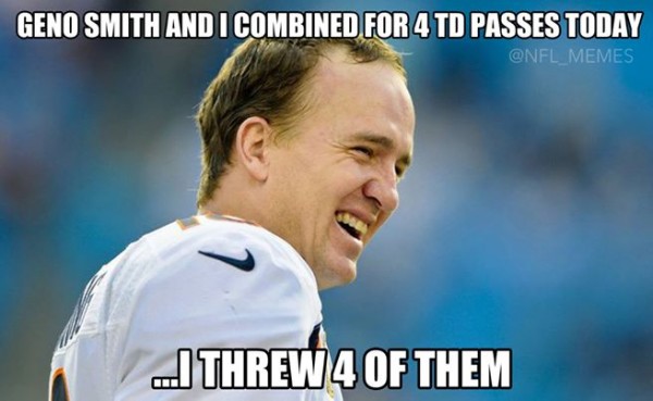 Manning helping out