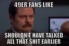 Realization by 49ers fans