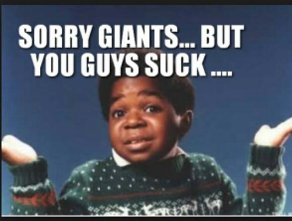 Sorry Giants