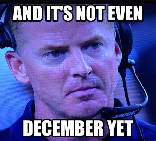 Still not December