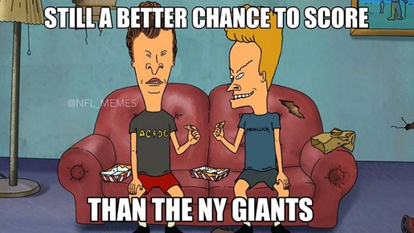The Giants won't score