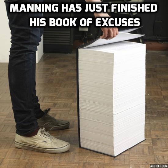 Book of excuses