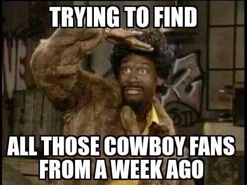 Cowboys fans disappearing