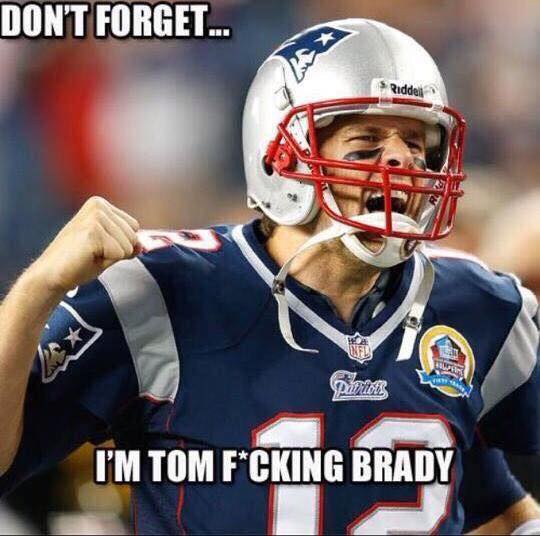 Don't forget about Brady
