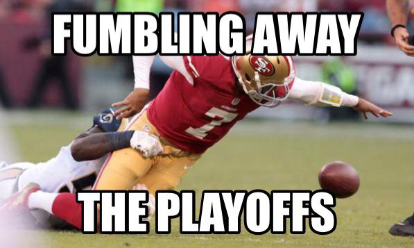Fumbling the playoffs