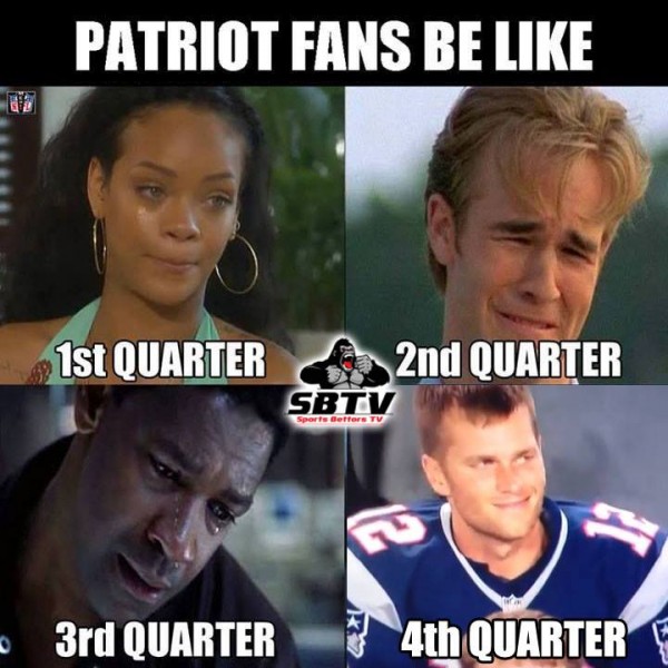 Patriots fans be like