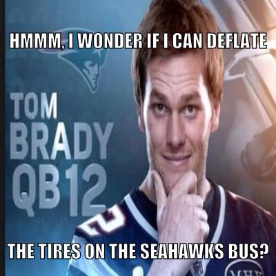 Tom Brady thinking