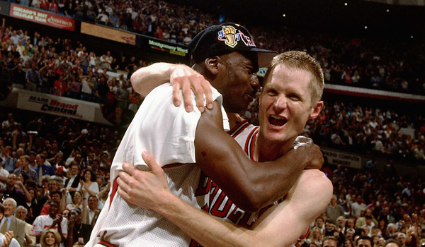 Michael Jordan, Steve Kerr