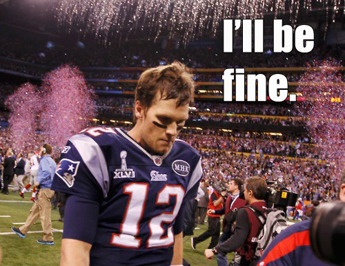 Sad Tom Brady