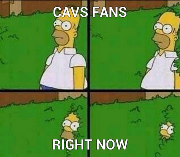 Cavs fans right now