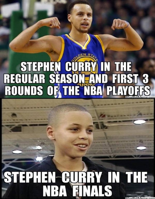 Curry in the finals