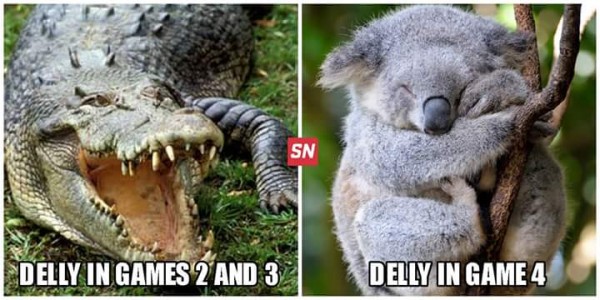 Delly in game 4