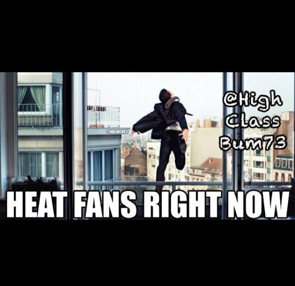 Heat fans right now