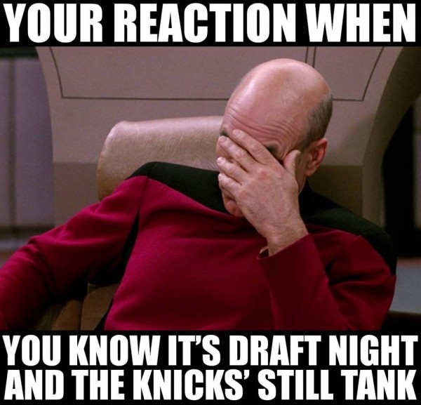 Knicks reaction