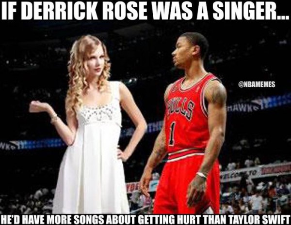 D-Rose and Taylor Swift