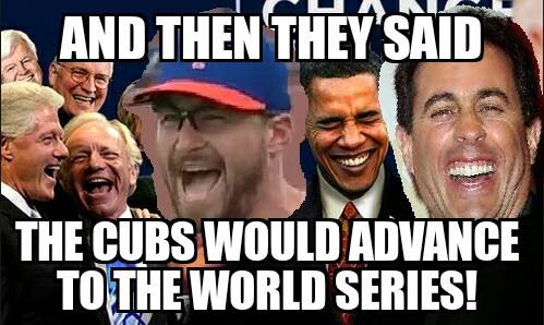 Laughing at the Cubs