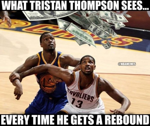 Tristan Thompson meme
