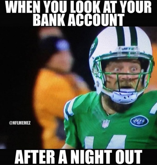 Bank Account meme