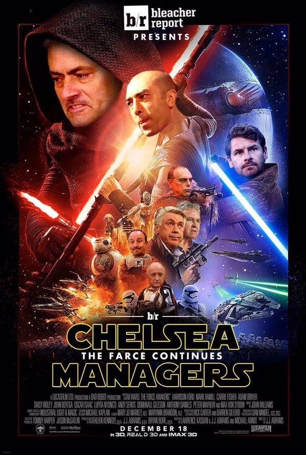 Chelsea Star Wars Poster