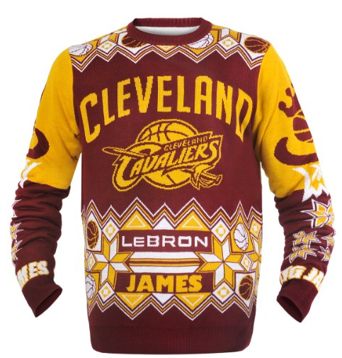 LeBron James & Cleveland Cavaliers Ugly Christmas Sweater