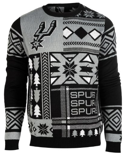 San Antonio Spurs ugly Christmas Sweater