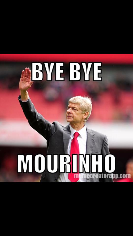 bye Bye mourinho