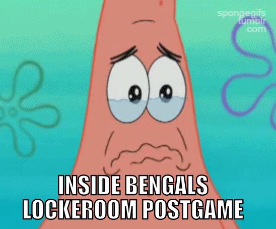 Bengals Locker Room postgame