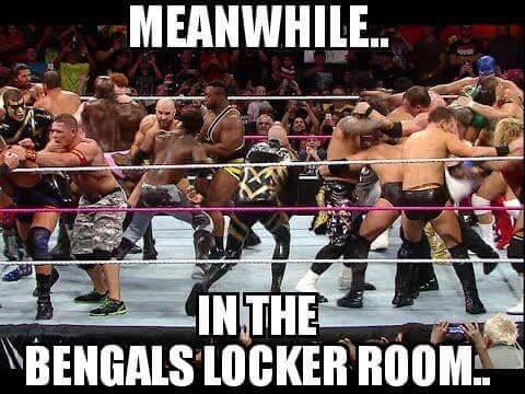 Bengals Locker Room