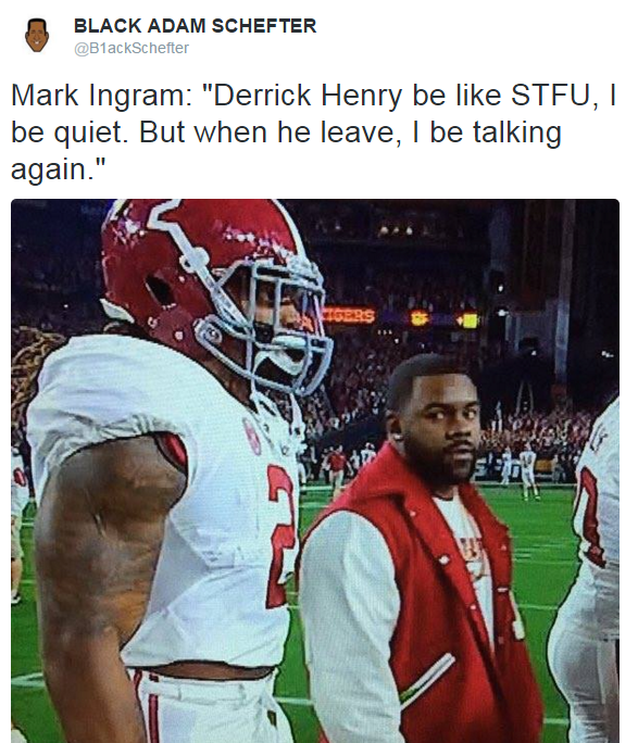 Derrick Henry, Mark Ingram