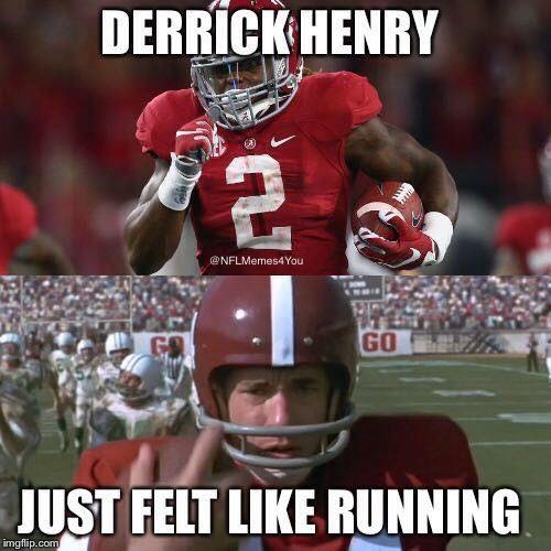 Henry felt like running