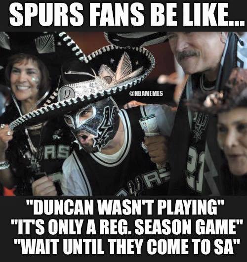 Spurs excuses