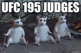 ufc 195 judges