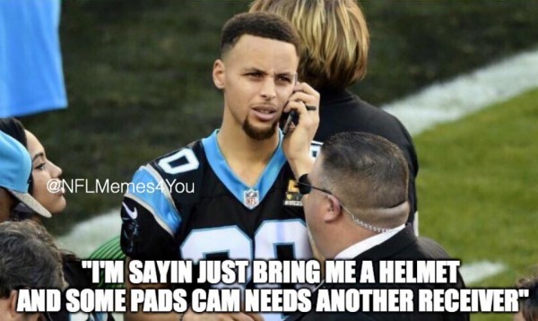 Stephen Curry Panthers Meme