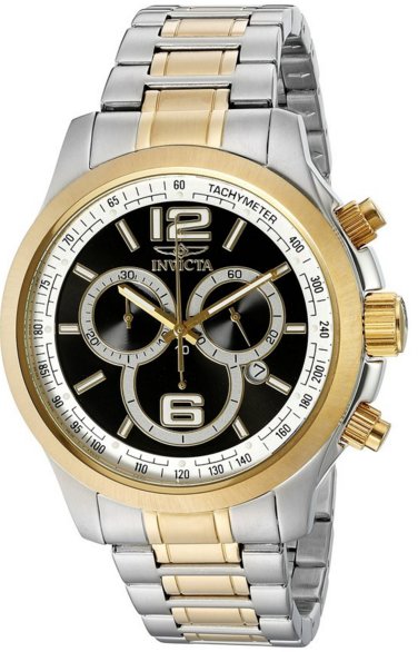 IInvicta Men's 0080 II Collection Chronograph Two-Tone Stainless Steel Watch