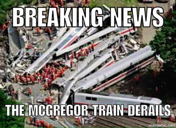 McGregor Train Derails