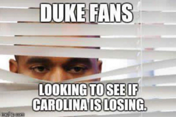 Jealous Duke Fans