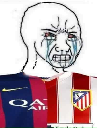Crying Barca Atletico