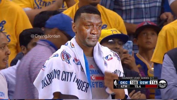 Crying Jordan Thunder Player