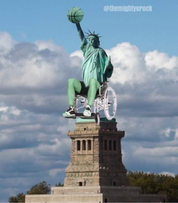 Statue of Liberty Wheelchair