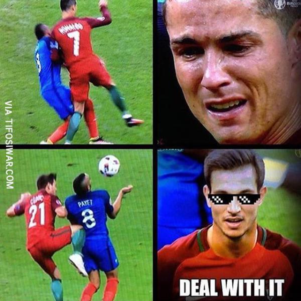 Deal with it Ronaldo Cedric