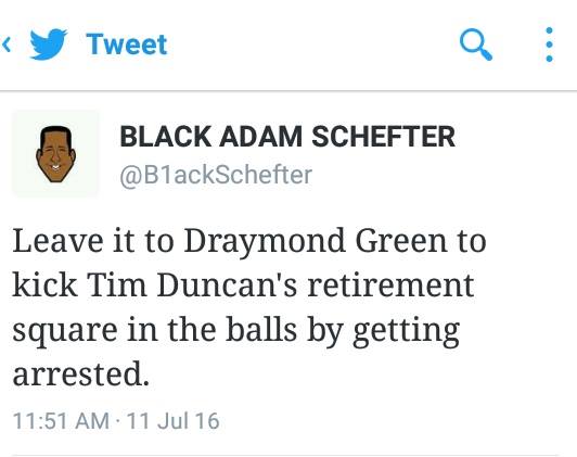 Draymond Green Tweet