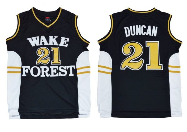 Tim Duncan Wake Forest Jersey