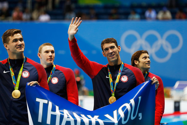 Michael Phelps & Team USA