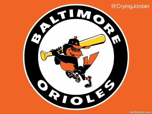 Baltimore Orioles Crying Jordan